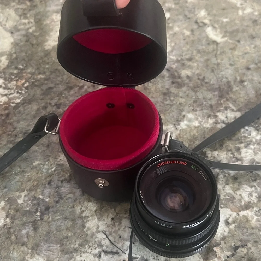 Underground MC Auto Compact 49mm Camera Lens (model/serial number 103359)